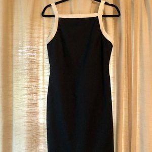 Jones Of New York Black Cotton Summer Dress